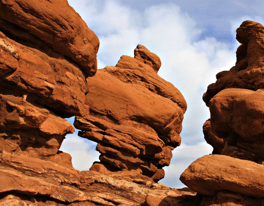 red rocks